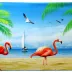 Ręcznik plażowy Summer Paradise 70x140  Flamingi