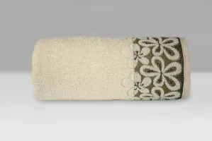 Ręcznik Bella 50x90  kremowy 450 g/m2 frotte