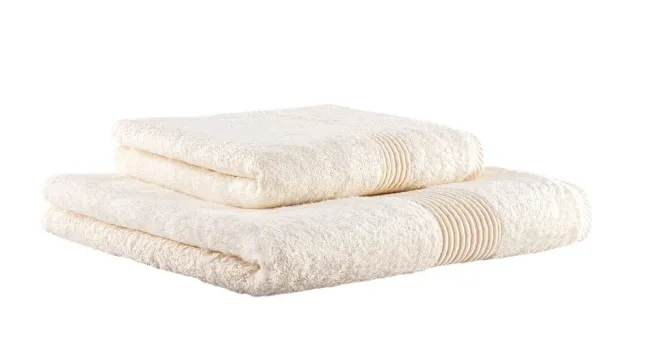 Ręcznik Softness 90x160 kremowy P009 620 g/m2 gruby Nefretete
