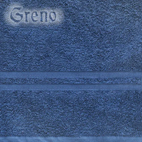 Ręcznik Junak 70x140 Granatowy Greno- najtańszy