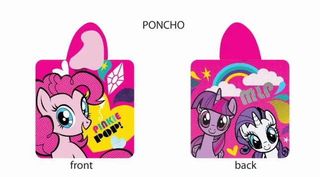 Ręcznik Poncho 60x120 D Kucyki Pony Pinkie Pie 03 9494