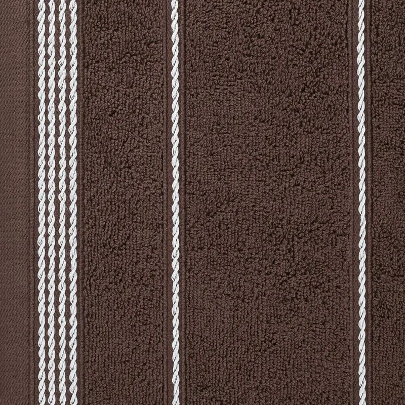 Ręcznik Mira 70x140 brązowy 04 frotte 500 g/m2 Eurofirany
