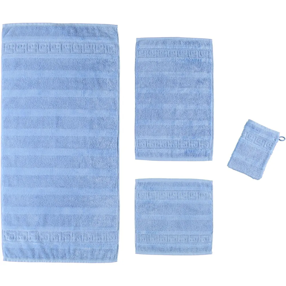 Ręcznik Noblesse 50x100 niebieski 188  frotte frotte 550g/m2 100% bawełna Cawoe