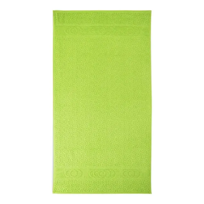 Ręcznik Morwa 50x100 zielony groszkowy frotte 500 g/m2 Zwoltex