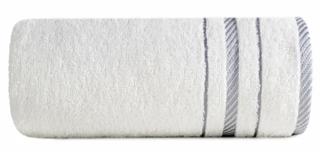 Ręcznik Koral 30x50 biały frotte 480g/m2  Eurofirany