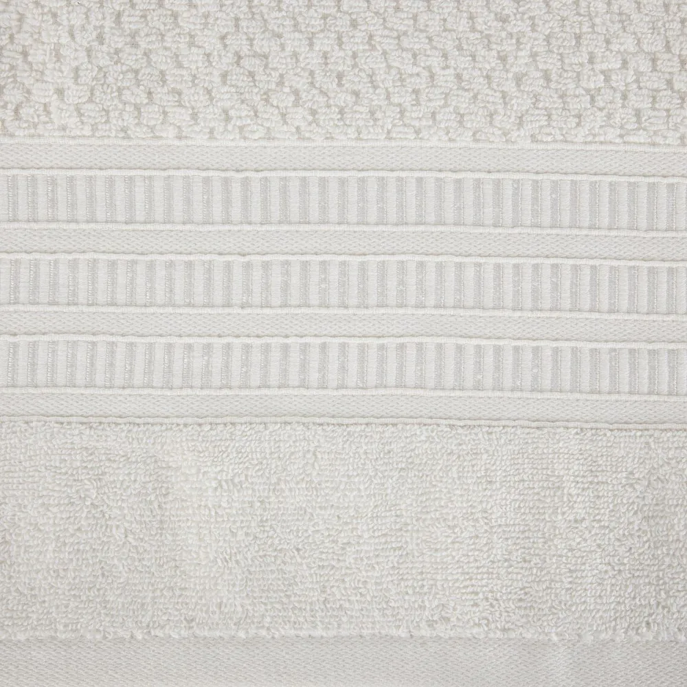 Ręcznik Rosita 50x90 kremowy o ryżowej  strukturze 500g/m2 Eurofirany