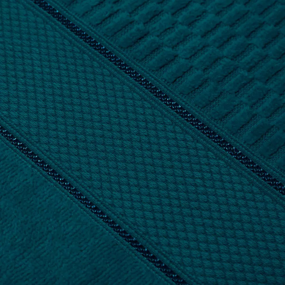 Ręcznik Peru 100x150 turkusowy ciemny  welurowy 500g/m2