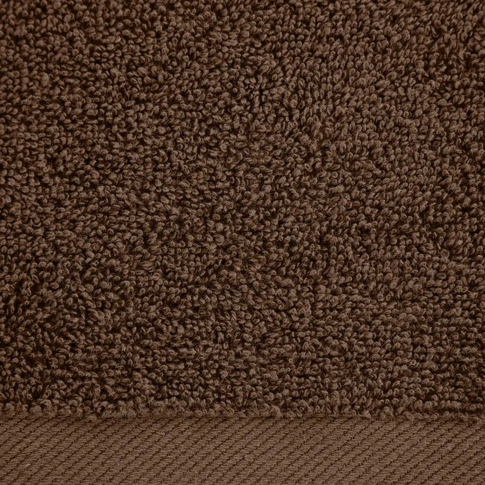 Ręcznik Gładki 2 50x90 37 brązowy 500  g/m2 frotte Eurofirany