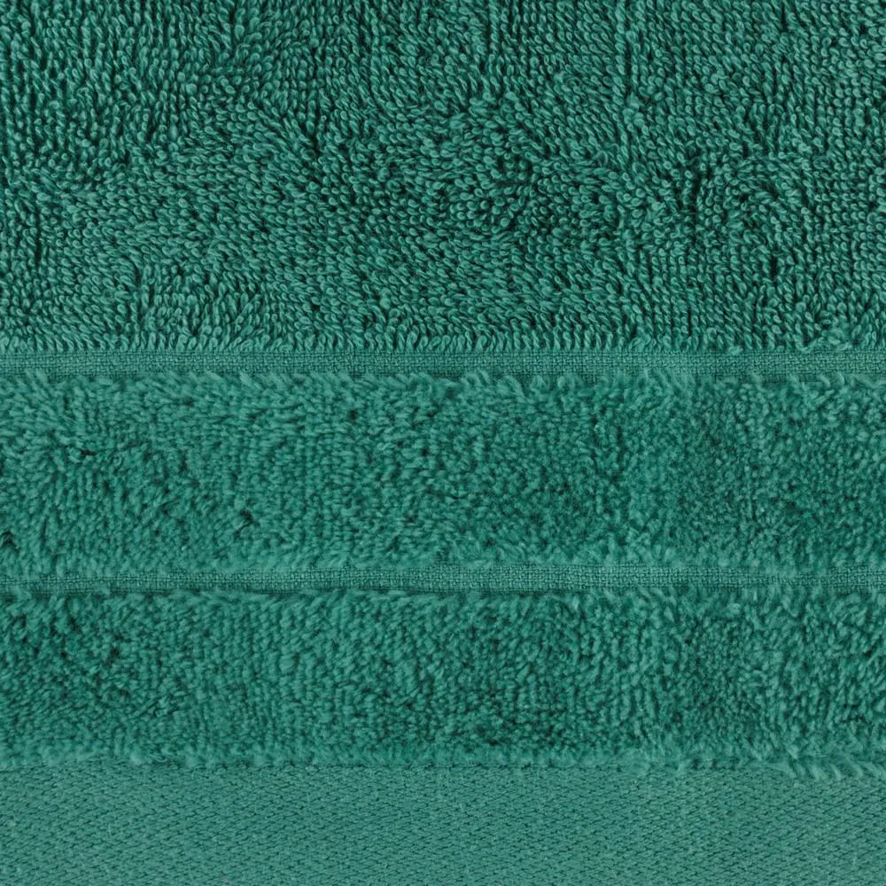 Ręcznik Damla 50x90 zielony ciemny 500g/m2 Eurofirany