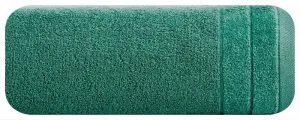 Ręcznik Damla 50x90 zielony ciemny 500g/m2 Eurofirany