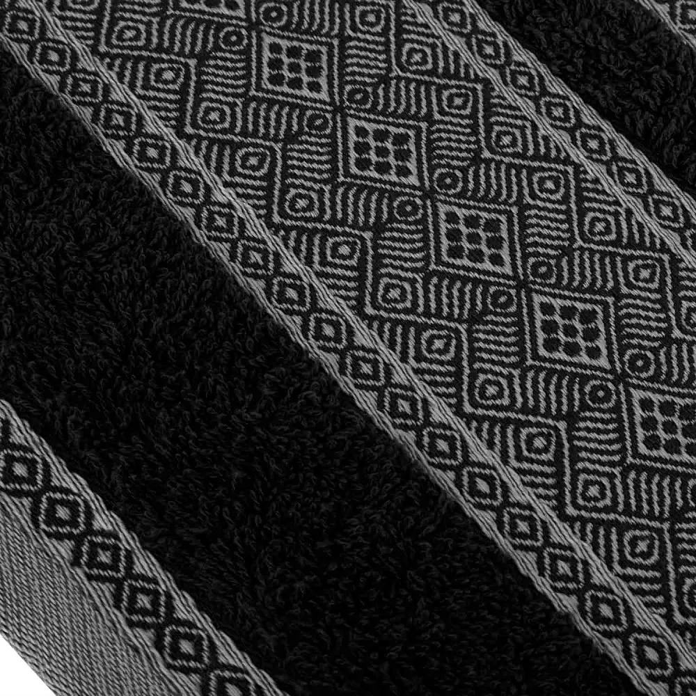 Ręcznik Panama 70x140 czarny frotte       500g/m2