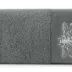 Ręcznik Lori 1 70x140 stalowy ważka 485g/m2 frotte Eurofirany