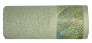 Ręcznik Stella 50x90 oliwkowy zielony     Ewa Minge 485g/m2 Eurofirany
