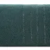 Ręcznik Gala 30x50 zielony ciemny  zdobiony błyszczącą nicią 500 g/m2 Eurofirany