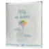 Ręcznik dziecięcy T/0369 w pudełku Baby 37 Słonik biały niebieski Witaj na świecie upominkowy na prezent Eurofirany