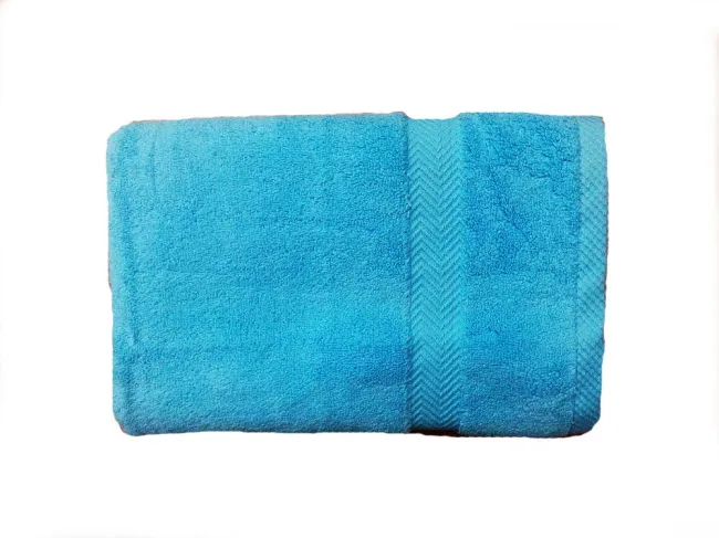 Ręcznik Fluffy 50x90 Błękit M106 Zero Twist 700g Gruby Nefretete