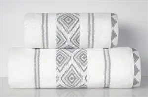 Ręcznik Azteka 70x130 biały Greno