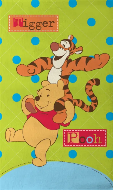 Ręcznik Kubuś Puchatek i Tygrysek 30x50 Tigger Pooh Nowość