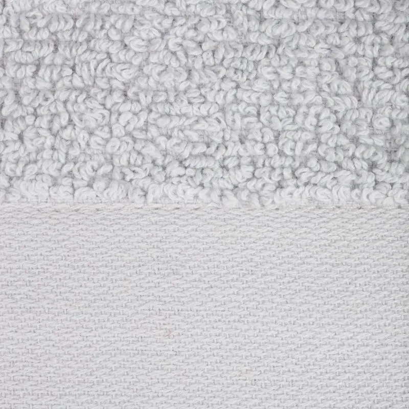 Ręcznik 50x90 Riso srebrny z efektem ryżowym frotte 550 g/m2 Eurofirany