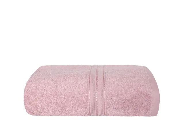 Ręcznik Rondo 70x140 różowy frotte 500  g/m2 Faro