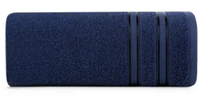 Ręcznik Manola 70x140 niebieski frotte  480g/m2 Eurofirany