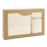 Komplet ręczników 3 szt Solano ecru       w pudełku Darymex
