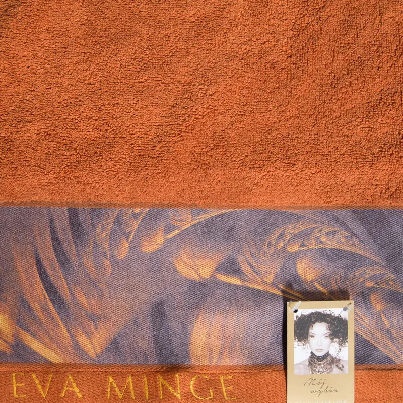 Ręcznik 70x140 Simona ceglasty 485 g/m2   Eva Minge Eurofirany