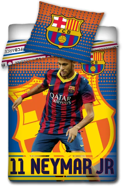 Pościel Neymar JR FC Barcelona rozmiar 160x200  wz. 9314 w karo.waw.pl