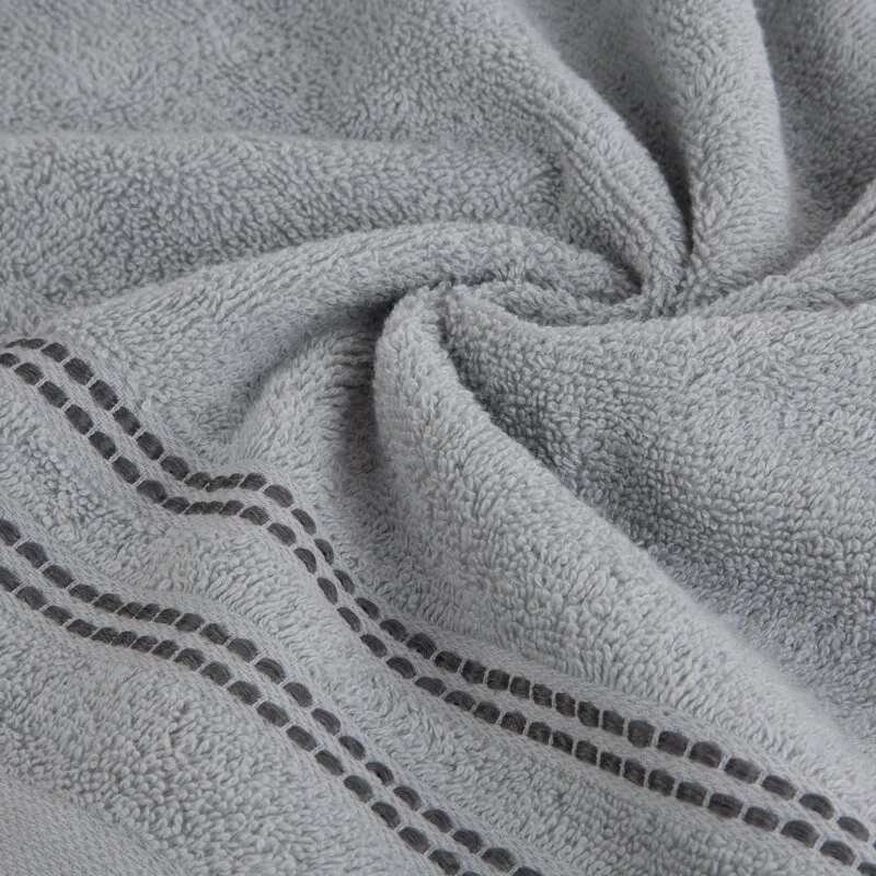Ręcznik Ally 30x50 srebrny frotte 500     g/m2 Eurofirany