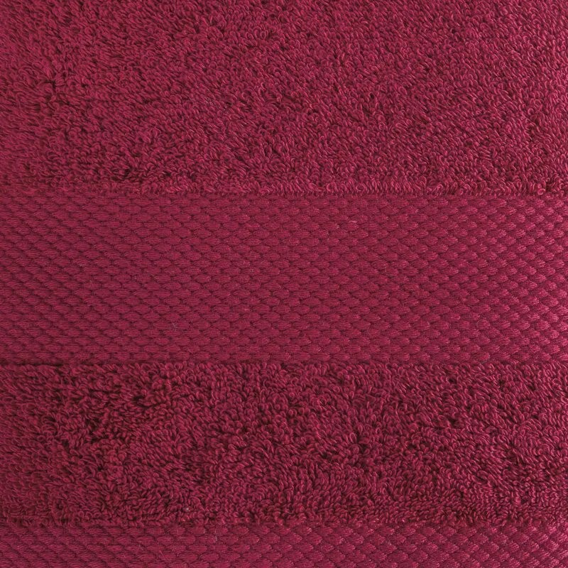 Ręcznik 50x90 Lorita amarantowy frotte  500g/m2 Eurofirany