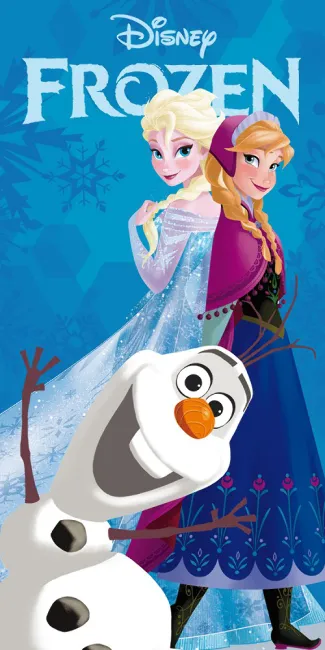 Ręcznik Frozen 70x140 Kraina Lodu Anna i Elsa Disney F Frozen 02 9810