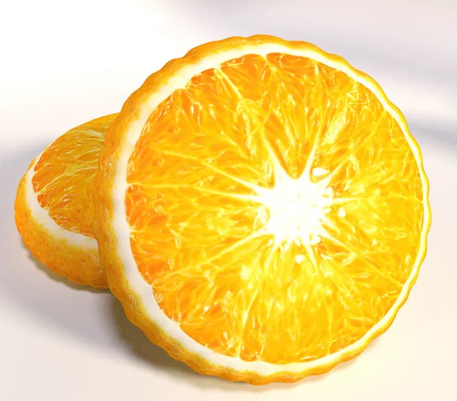 Poduszka dekoracyjna przytulanka owoc pomarańczy B126