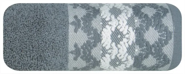 Ręcznik Simona 50x90 05 szary 480g/m2 Eurofirany