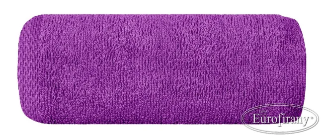 Ręcznik Gładki 1 50x90 13 liliowy 400 g/m2 frotte Eurofirany