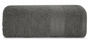 Ręcznik Kaya 70x140 stalowy frotte  500g/m2 Eurofirany