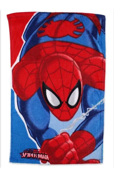 Ręcznik do przedszkola 30x50 Spiderman 5589 Człowiek Pająk dziecięcy