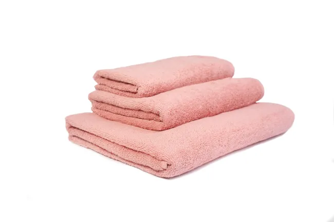 Ręcznik Basic 50x90 brudny róż  powder pink frotte 520 g/m2 Nefretete