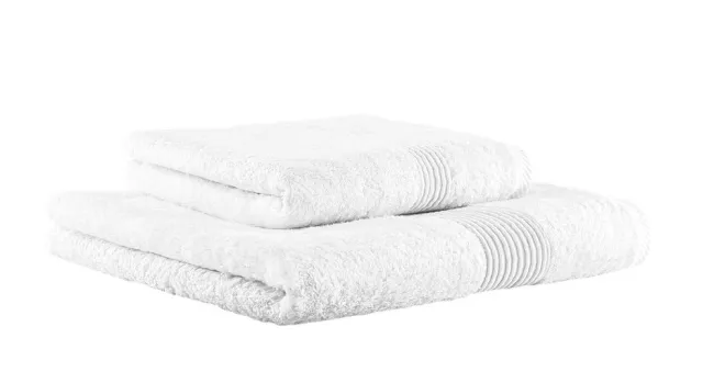 Ręcznik bambusowy Softness 70x130 Biały P301 620g z bawełny egipskiej 620g Nefretete