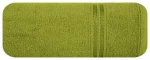 Ręcznik Lori 50x90 oliwkowy 450g/m2 Eurofirany