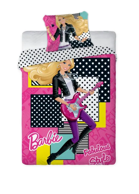 Pościel Barbie 3023 160x200 Fabulous Style Licencja