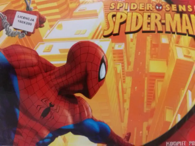  Opakowanie prezentowe do kompletu pościeli  Spiderman