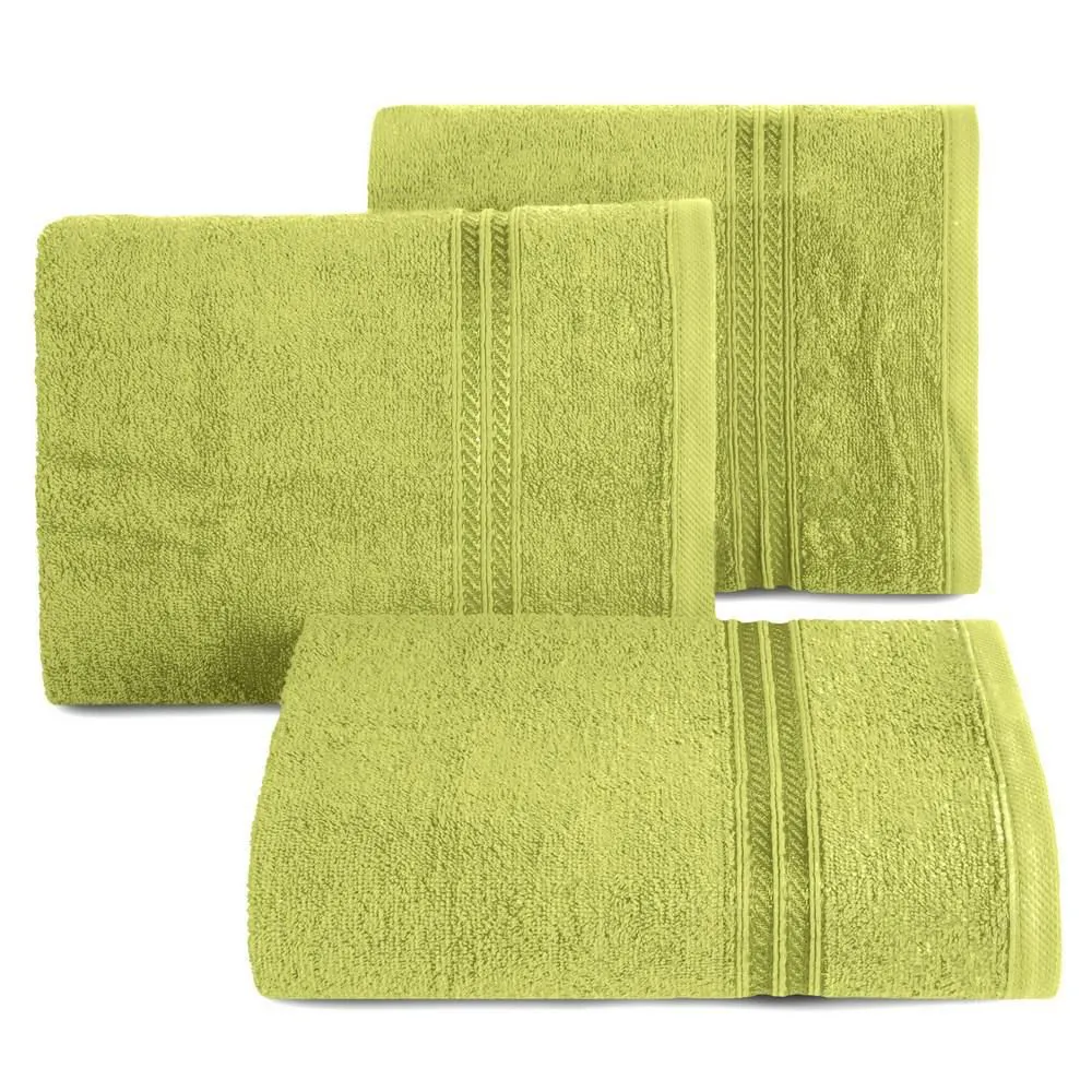 Ręcznik Lori 50x90 zielony jasny 450g/m2 Eurofirany