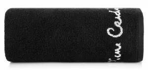 Ręcznik Dario 70x140 czarny frotte        450g/m2 Pierre Cardin