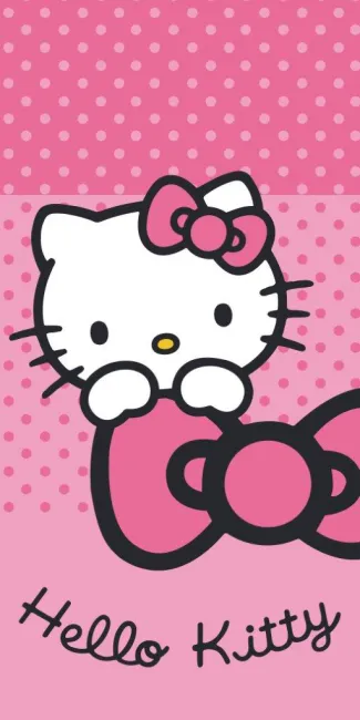 Ręcznik Plażowy Hello Kitty 70x140 D  02 1658 Detexpol