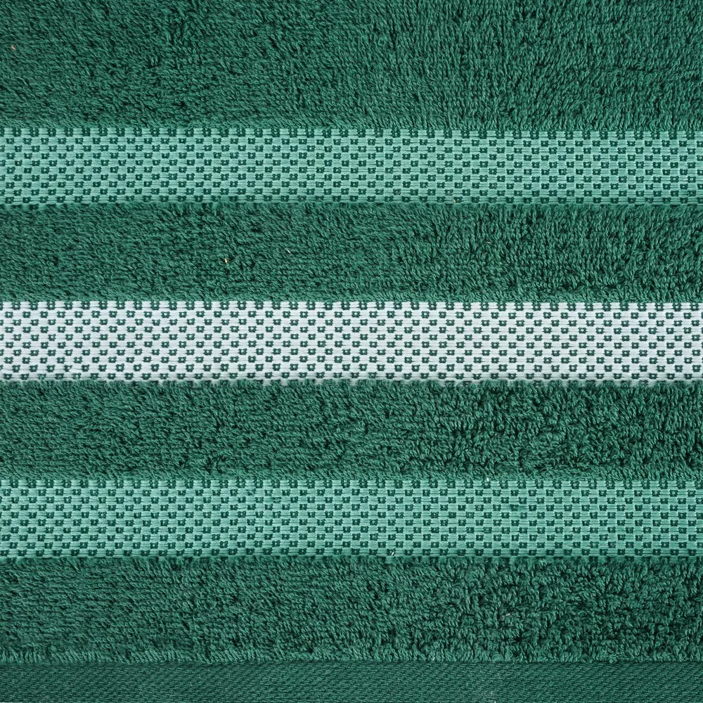 Ręcznik Gracja 70x140  zielony ciemny 500g/m2 frotte Eurofirany