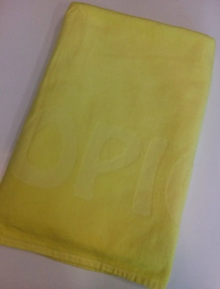 Ręcznik plażowy 90x170 Tropical żółty nika cena