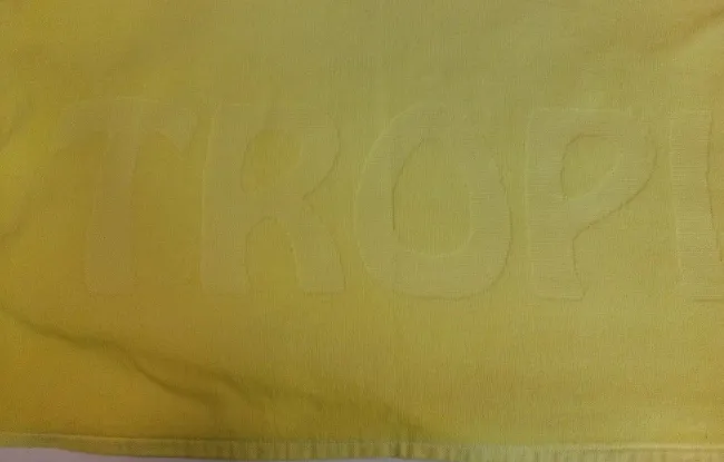 Ręcznik plażowy 90x170 Tropical żółty nika cena