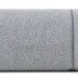 Ręcznik Emina 50x90 srebrny zdobiony  stebnowaną bordiurą 500 g/m2 Eurofirany