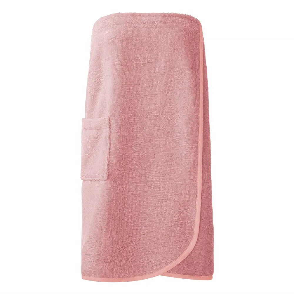 Ręcznik damski do sauny Pareo new L/XL  puder frotte bawełniany