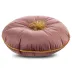 Poduszka dekoracyjna 40 cm Velvet różowa  z pomponem Eurofirany